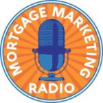 Logo for Mortgage Marketing Radio featuring a microphone.